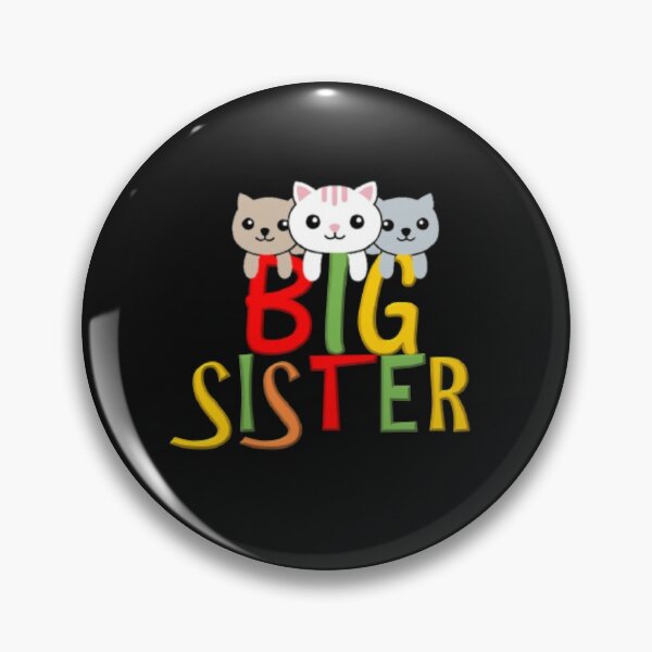Item preview, Big Sister. Kittens designed and sold by thekidsprint.