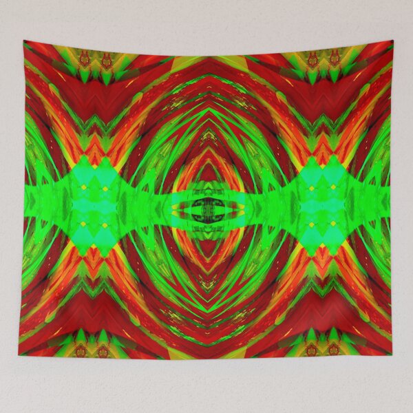 Item preview, Mesmerizing design made from a photo of yesterday's dinner and some wiggly lines  designed and sold by Geoff Treagus.
