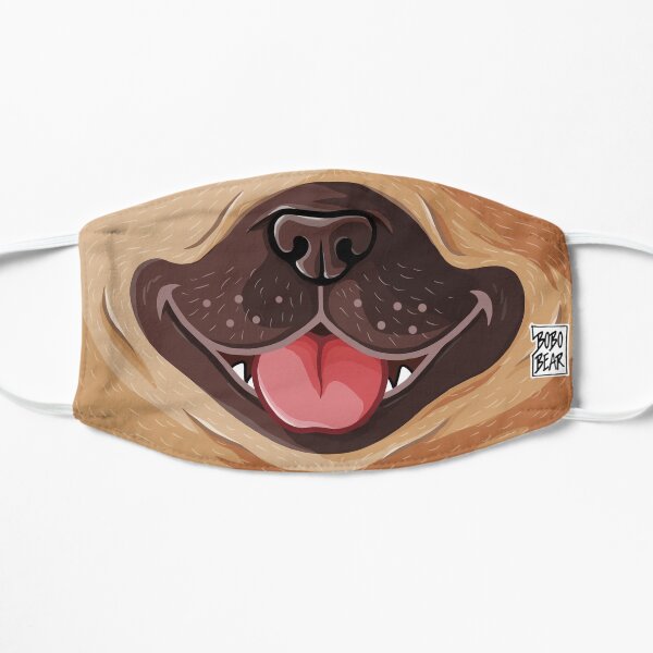 FRISKY FRENCHIE (FAWN) - BEARZOO SERIES Flat Mask