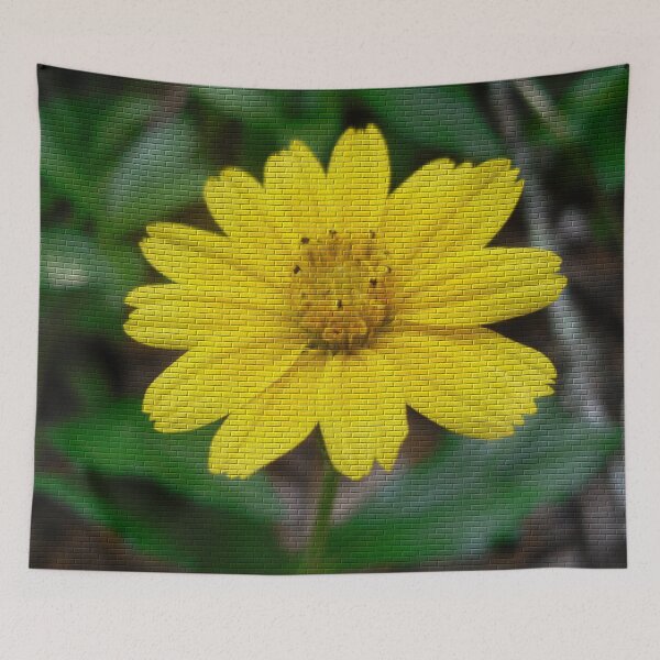 Item preview, Pseudomurals 00022 (Yellow Flower) designed and sold by CleanWIP.