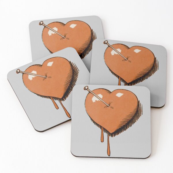 Item preview, Heart pierced by pin designed and sold by OroboroCustom.