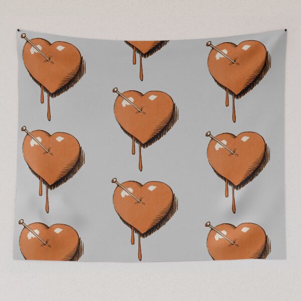 Item preview, Heart pierced by pin designed and sold by OroboroCustom.