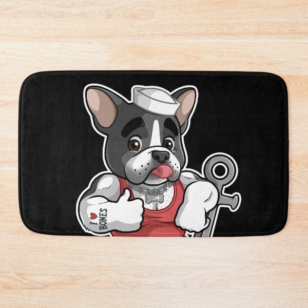 Item preview, FRISKY FRENCHIE (BLACK & WHITE) - BEARZOO SERIES designed and sold by bobobear.