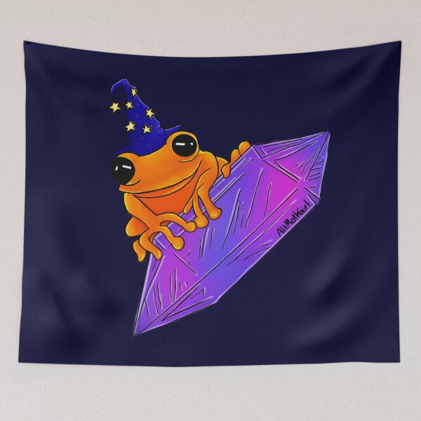 Item preview, Wizard Frog designed and sold by AltMothGirl.