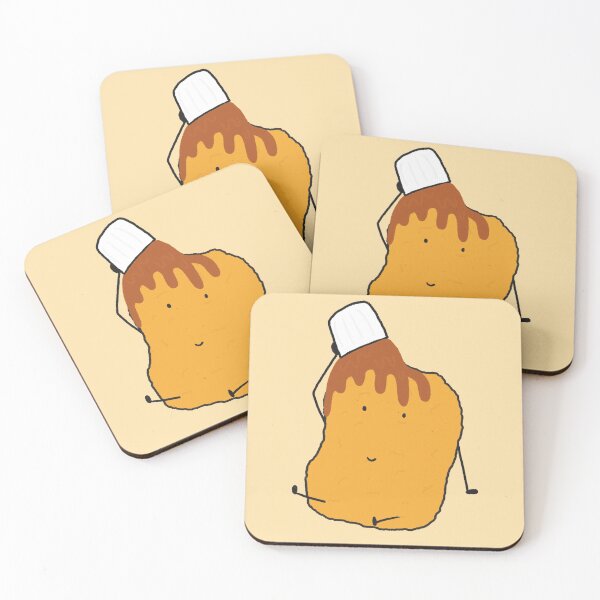 Item preview, Kawaii Cute Chicken Nugget Food Anime Meme Funny Logo Art designed and sold by Marinaaa010.