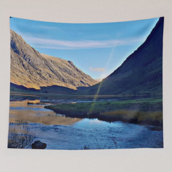 Item preview, A lake through the mountains designed and sold by AdaM-219.