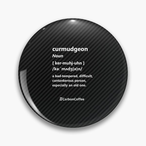Item preview, Curmudgeon designed and sold by DiscoGypsyFish.
