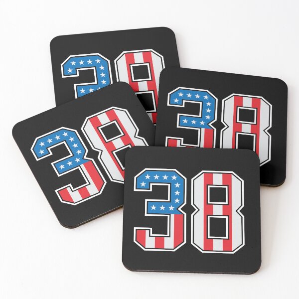Item preview, 38 American Classy Numbers thirty-eight United States Flag designed and sold by Urosek.