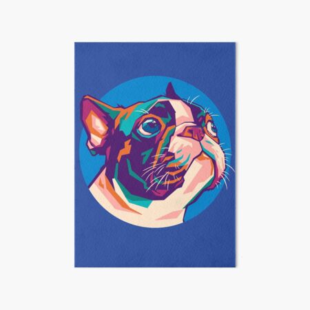 Item preview, Boston terrier dog WPAP designed and sold by IcalsaidArt.
