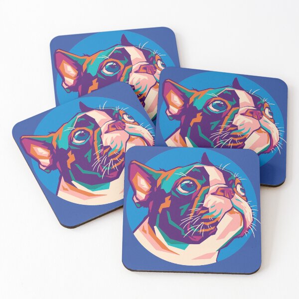 Item preview, Boston terrier dog WPAP designed and sold by IcalsaidArt.