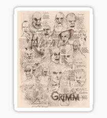 Grimm - Wesen Sticker