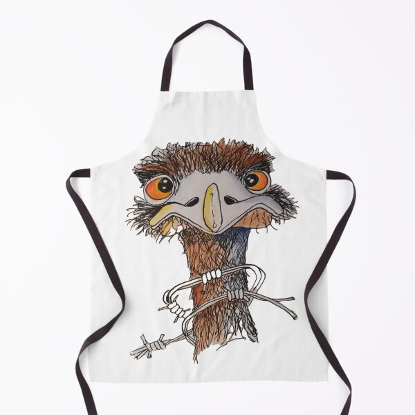 Item preview, Unique and Funny Australian Emu bird character designed and sold by LiveToLearn.