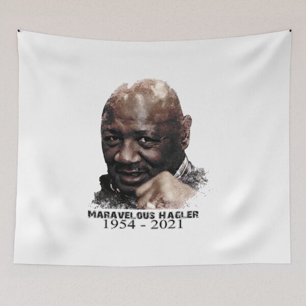 Item preview, Marvelous Marvin Hagler Boxing Legend designed and sold by oussimakh.