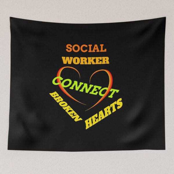 Item preview, Social workers heal broken hearts. designed and sold by Bodino.