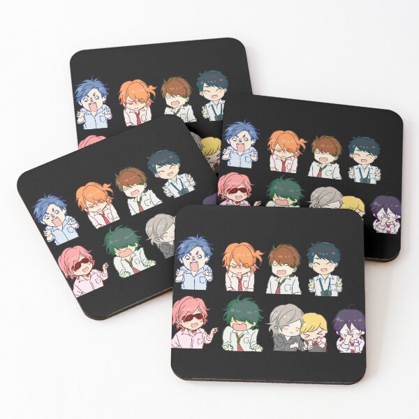 Item preview, Funny yarichin b club chibi sticker pack designed and sold by The baka-san STORE.