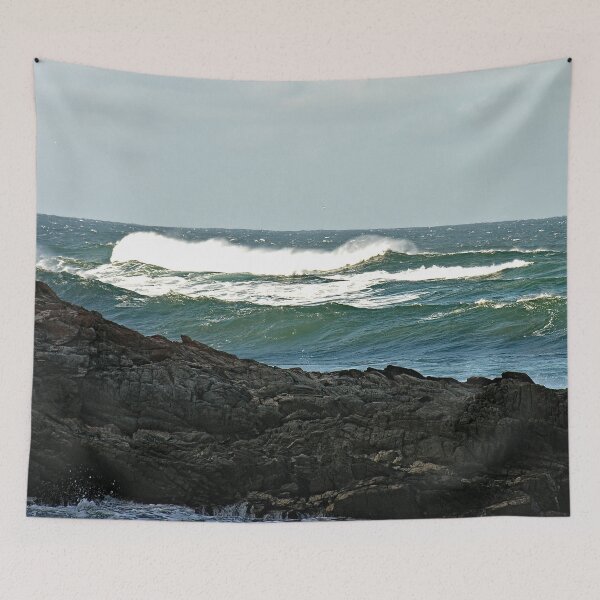 Item preview, Rocky Shore Breaking Waves Seascape, South Africa designed and sold by worldways.