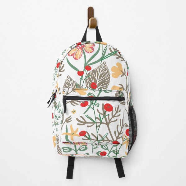 Item preview, multicolor  botanical flower pattern designed and sold by nerobi.