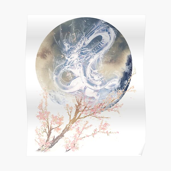 Wandbilder Wei C3 9fer Drache Redbubble