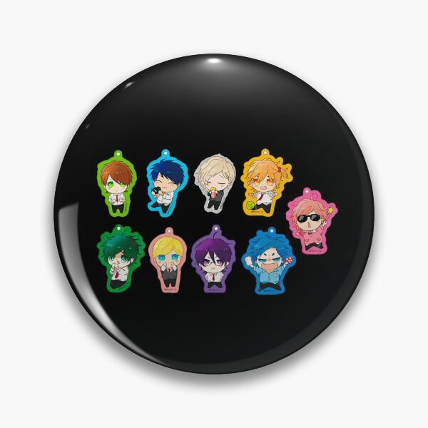 Item preview, Funny yarichin b club chibi sticker pack designed and sold by The baka-san STORE.