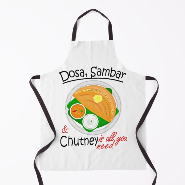 Item preview, Asia South Indian Vegan Dosa Sambar & Chutney designed and sold by vineeth.