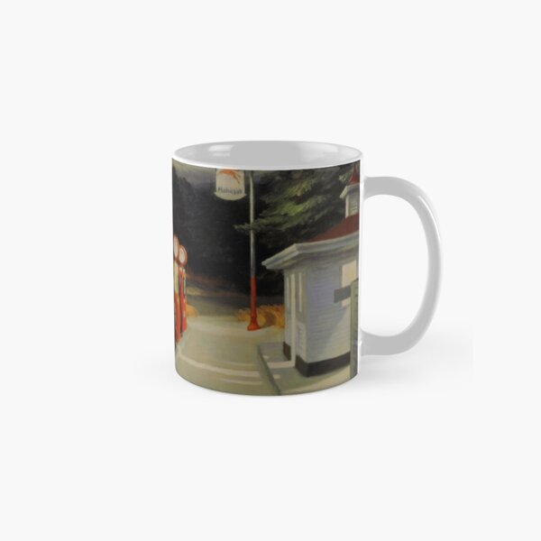 High Res Edward Hopper Gas 1940 Classic Mug