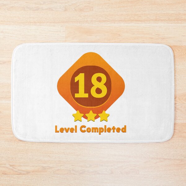 Item preview, Level 18 completed 18 Years Happy Birthday Gamer 18 years birthday for gamer designed and sold by Trenddesigns24.