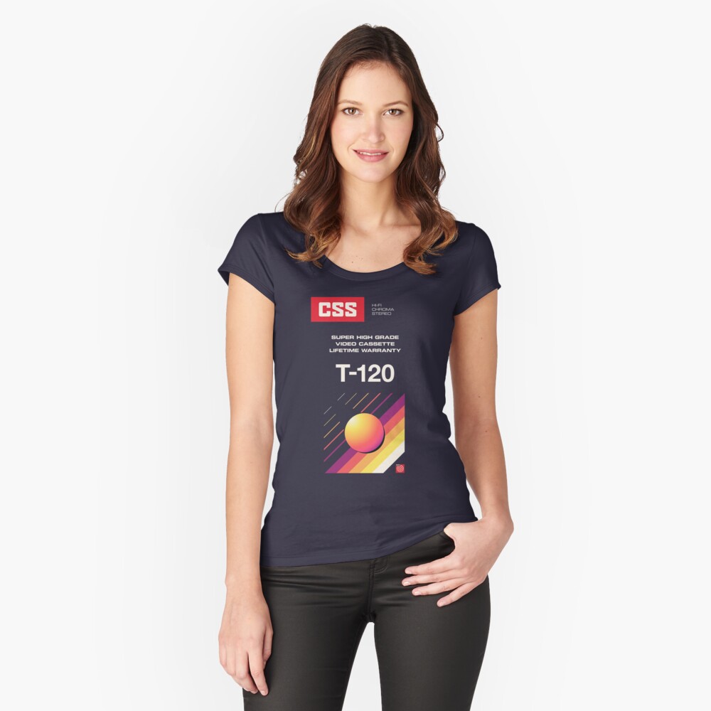 Item preview, Fitted Scoop T-Shirt designed and sold by ckirknielsen.
