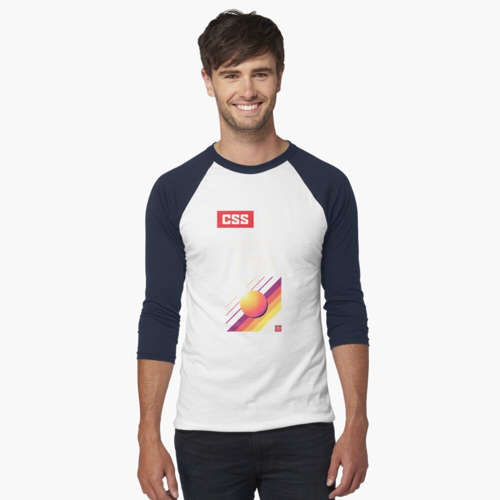 Item preview, Baseball ¾ Sleeve T-Shirt designed and sold by ckirknielsen.