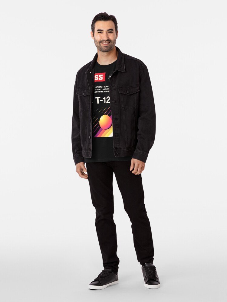 Alternate view of Retro Blank VHS CSS Premium T-Shirt