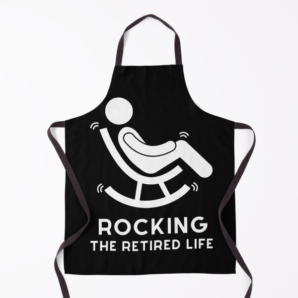 Item preview, Rocking the Retired Life Funny Old Rock Chair designed and sold by akarshkala.