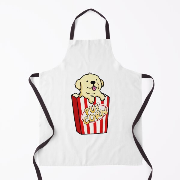Item preview, Pup Corn Funny Pop Corn Puns designed and sold by punnybone.