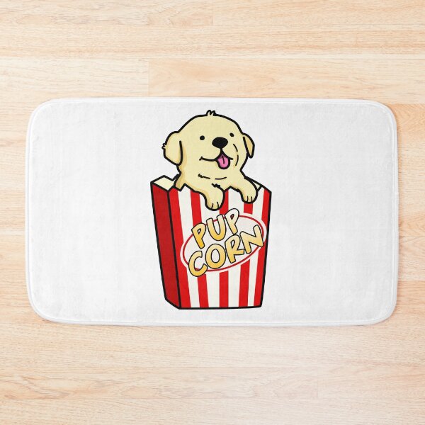 Item preview, Pup Corn Funny Pop Corn Puns  designed and sold by punnybone.
