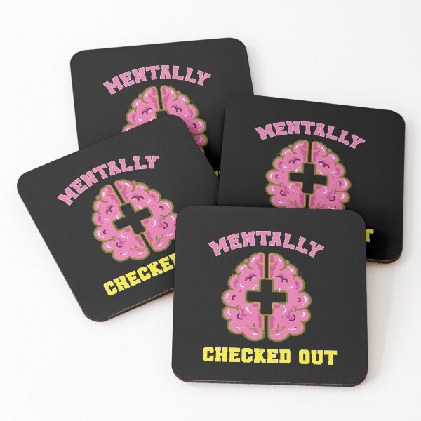 Item preview, Mentally Checked Out - Anxiety Awareness  designed and sold by MerchSpot.