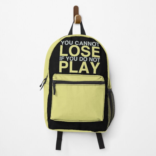 Item preview, You Cannot Lose If You Do Not Play designed and sold by Anzarr.