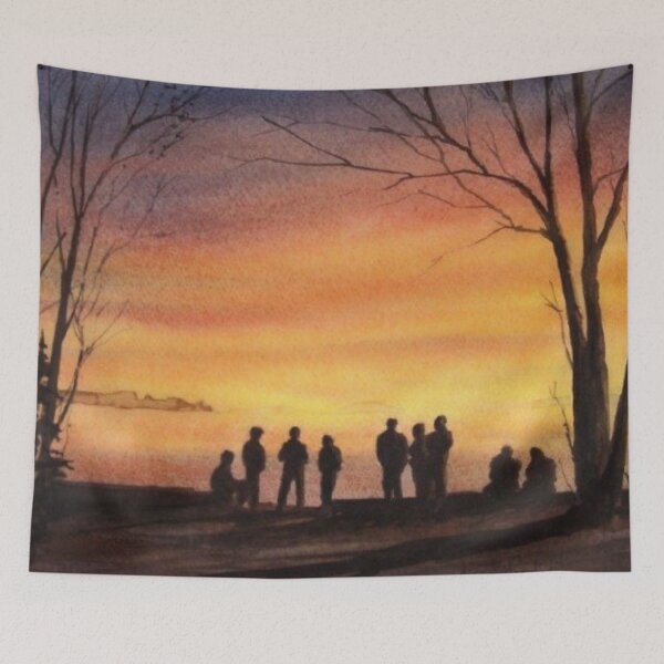 Item preview, Gathered to Watch the Sunset designed and sold by Ken Crawford.