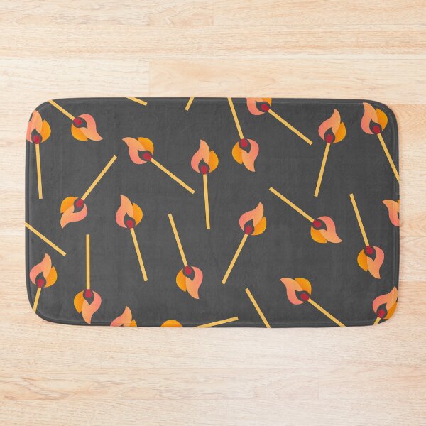 Item preview, burning matches on dark background designed and sold by SaturnO27.