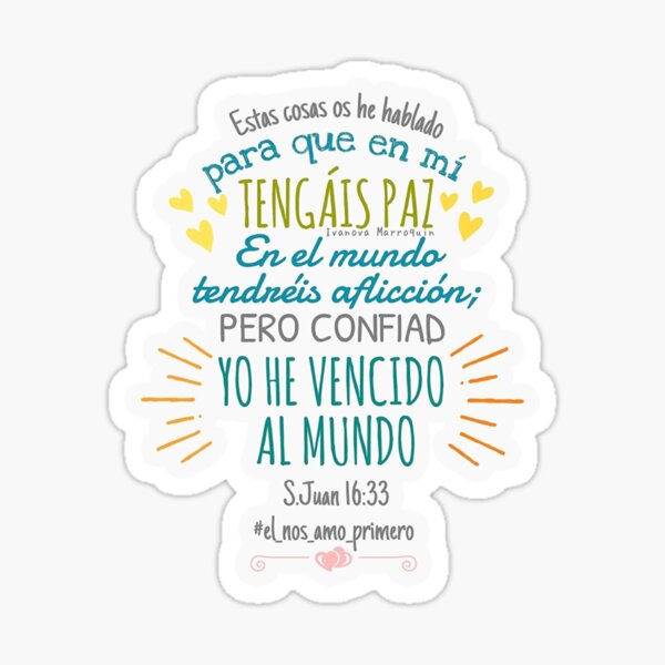 Forgiveness and Healing Psalm 103: 3 Sticker by Fe-En-Cristo