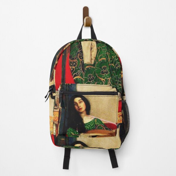 Item preview, Lady playing a lute with the hounds - Frank Cadogan Cowper designed and sold by Vintage Designs +.