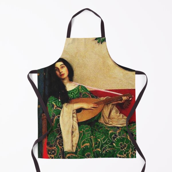 Item preview, Lady playing a lute with the hounds - Frank Cadogan Cowper designed and sold by Vintage Designs +.