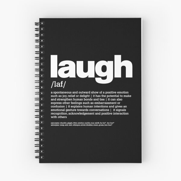 Item preview, Defining LAUGH in black designed and sold by Colli13.