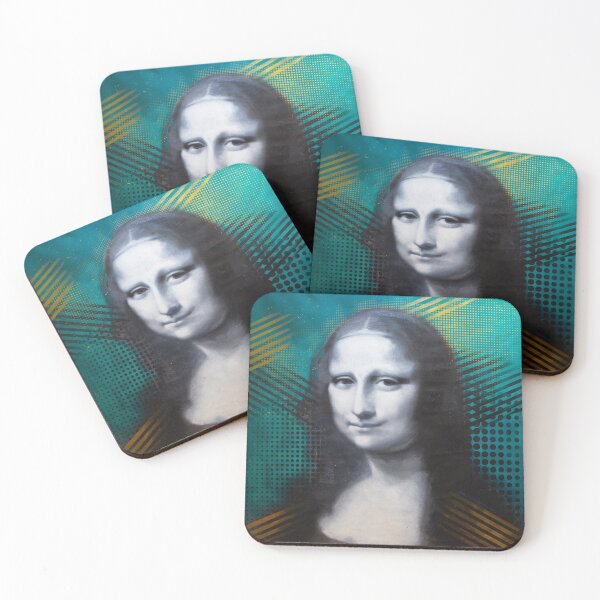 Item preview, Untitled (The Mona Lisa - La Gioconda - La Joconde) designed and sold by Michael Andrew LAW Cheuk Yui.