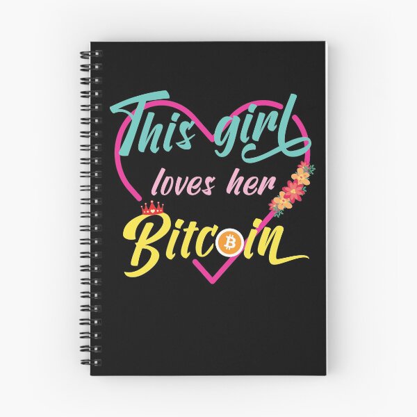 Item preview, This Girl Loves Her Bitcoin designed and sold by Studio624.