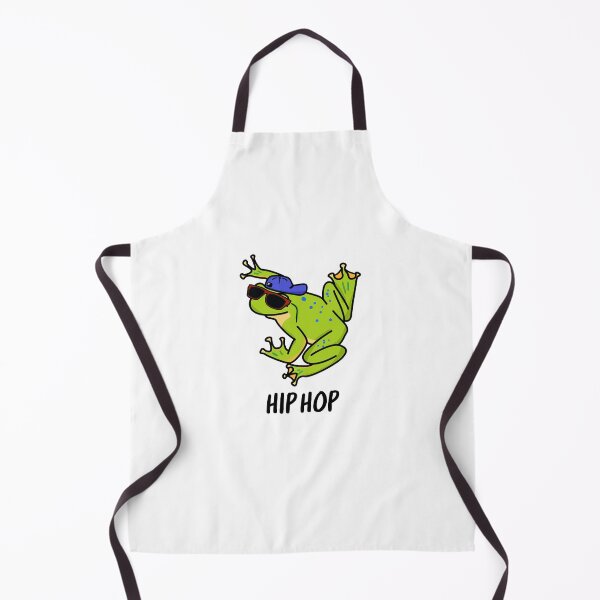 Item preview, Hip Hop Funny Frog Puns  designed and sold by punnybone.
