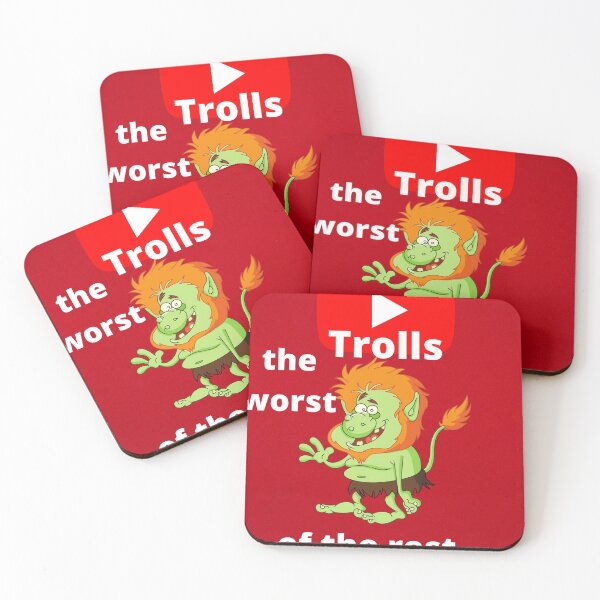 Item preview, you tube trolls designed and sold by Highhocreations.