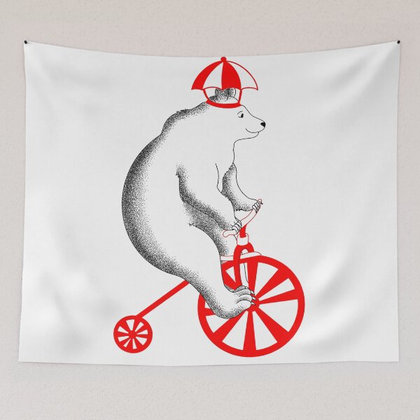 Item preview, Bear on Tricycle - Circus Act designed and sold by Diamantina-ai.
