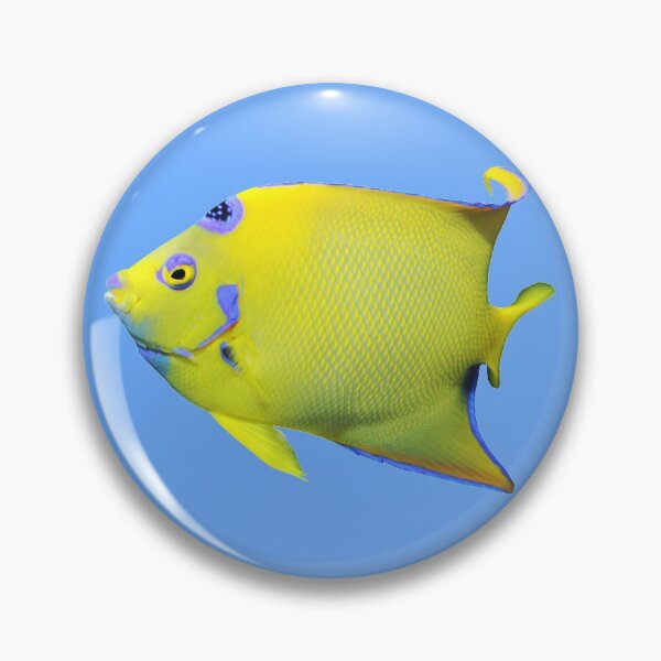 Item preview, Yellow Tropical Fish designed and sold by DoodleDashCollective.