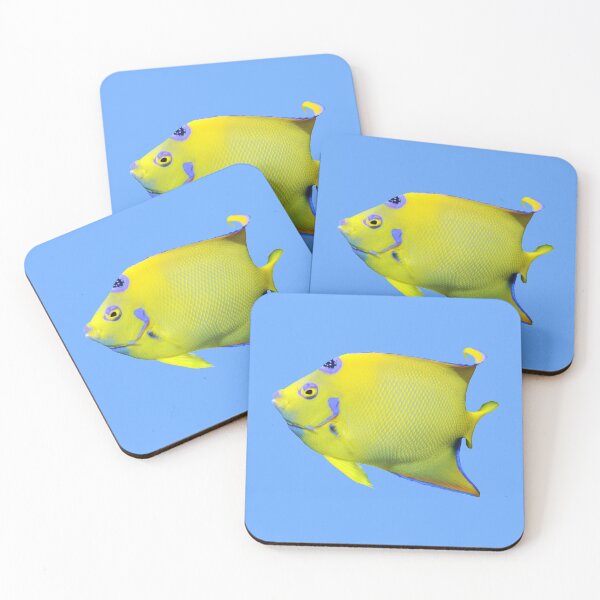 Item preview, Yellow Tropical Fish designed and sold by DoodleDashCollective.