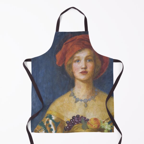 Item preview, Lady in gold with a fruit bowl - Frank Cadogan Cowper designed and sold by Vintage Designs +.