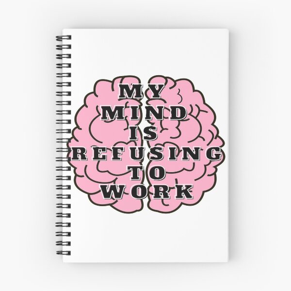 Item preview, Mentally Checked Out - My Mind Is Refusing To Work - Funny designed and sold by mewsis.