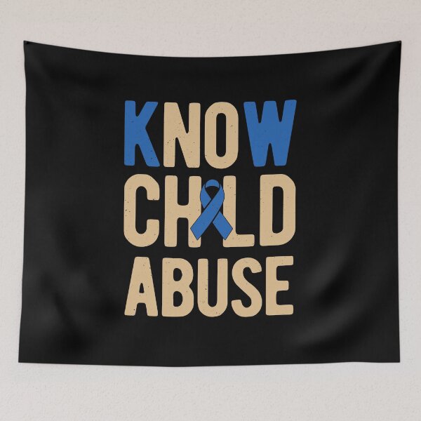 Item preview, Child Abuse Awareness designed and sold by artworkbyrihen.